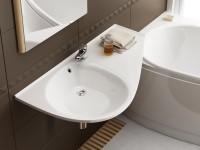 Ravak Avocado Comfort öntöttmárvány mosdó 95x53 cm