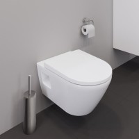 Duravit D-Neo Rimless - perem nélküli fali WC, látható rögzítéssel