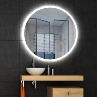 Arezzo Design LED okos tükör 100 cm, állítható fényerővel, páramentesítő funkcióval + ór