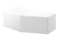 M-Acryl Venus 150 cm aszimmetrikus akril kád előlap, jobbos vagy balos