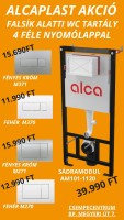 Alcaplast AM101-1120 Sádromodul keretes, önhordó falsík alatti WC tartály