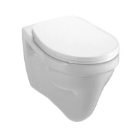 Alföldi Saval 2.0 7068 R0 01 Cleanflush perem nélküli fali WC csésze, LAPOS, SÍK ÖBLÍTÉSŰ