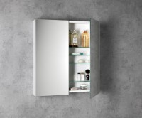 Sapho Neon 60x66,5 cm tükrös felső szekrény, 2 ajtós