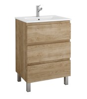 Coycama Paris alsó fürdőszobabútor, Onix New porcelán mosdóval