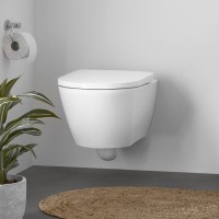 Duravit D-Neo Rimless - perem nélküli fali WC + lecsapódásmentes WC ülőke SZETT