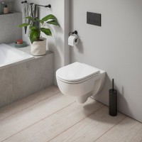 Duravit D-Code Rimless - perem nélküli fali WC + lecsapódásmentes WC ülőke SZETT