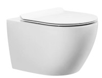 MISTRAL G16 fali WC örvénylő öblítési technológiával + Soft close lecsapódásmentes WC ülőkével együt