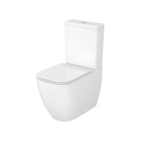 Cersanit Remo Pro Square perem nélküli monoblokk WC Tornádó öblítéssel, tartállyal + lecsapódásmente