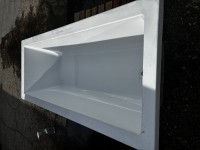 NIWELL Wave 170x70 cm szögletes akril kád