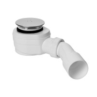 Roltechnik Alacsony beépítésű zuhanytálca szifon, inox, Ø 60 mm