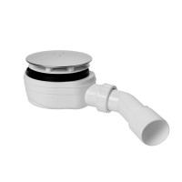 Roltechnik Alacsony beépítésű zuhanytálca szifon, inox Ø 90 mm