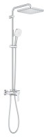 Grohe Tempesta System 250 Cube szögletes zuhanyrendszer, egykaros csapteleppel 26692001