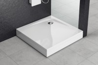 Kolpa San Evelin Tray Q 80x80 cm akril zuhanytálca + előlappal együtt