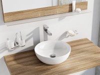 Ravak Uni 400 B Slim pultra ültethető mosdó 40 cm