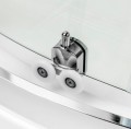 Roltechnik New Trendy Suvia 90x90 cm íves zuhanykabin