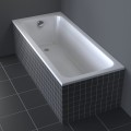 Duravit D-Code 170x70cm egyenes akril kád, lefolyó a lábrészen