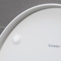 Duravit Durastyle No.1 Compact lecsapódásmentes WC ülőke, nemesacél zsanérral