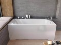 Kolpa San Betty 130x70 cm egyenes akril kád, burkolható, beépíthető változat