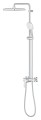 Grohe Tempesta System 250 Cube szögletes zuhanyrendszer, egykaros csapteleppel 26692001