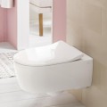 Villeroy&Boch Avento fali WC SZETT, mélyöblítésű, Directflush öblítéssel, Slim vékonyított