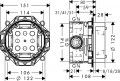 Hansgrohe I-Box universal alaptest - falon belüli rész 01800180