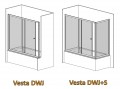 M-Acryl Vesta S 65 oldalfal, kádparavánhoz